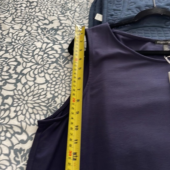 NWT ❤️Eileen Fisher❤️ Ballet sleeveless shift dress - navy size XL - Picture 13 of 14